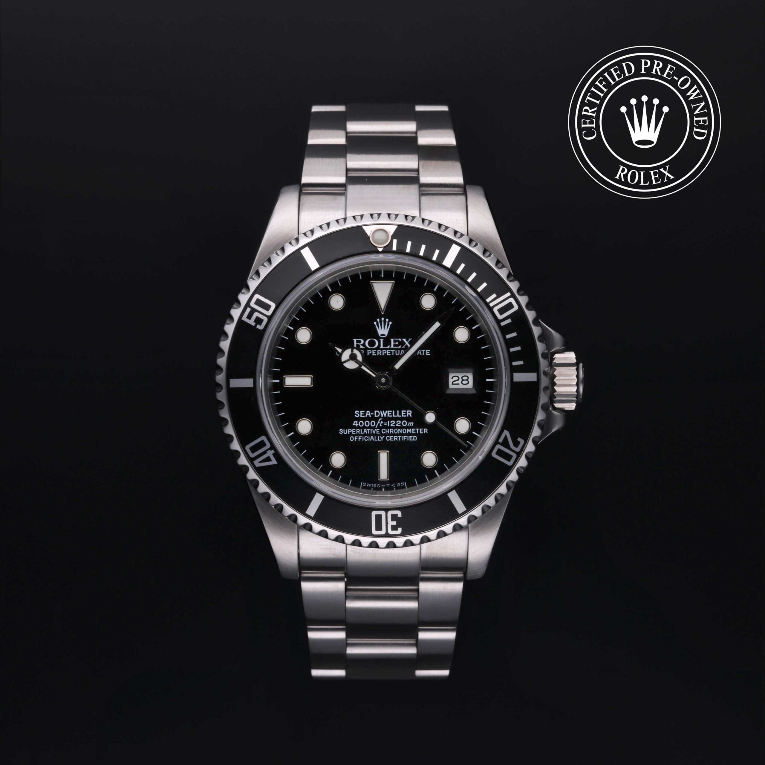 Rolex Certified Pre-Owned Sea-Dweller 40mm Oystersteel 1993 Reference 16600