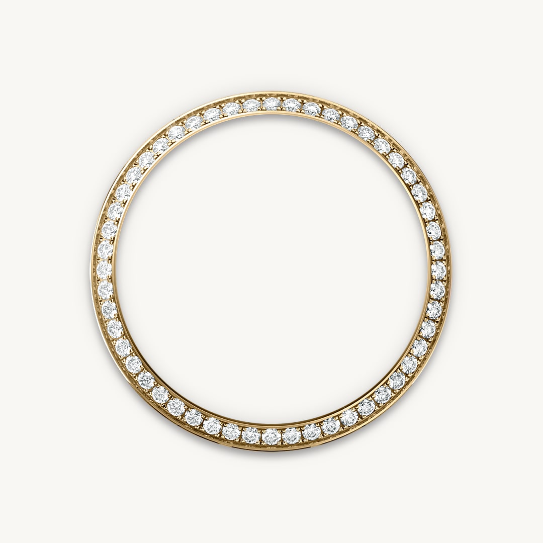 Diamond-set bezel