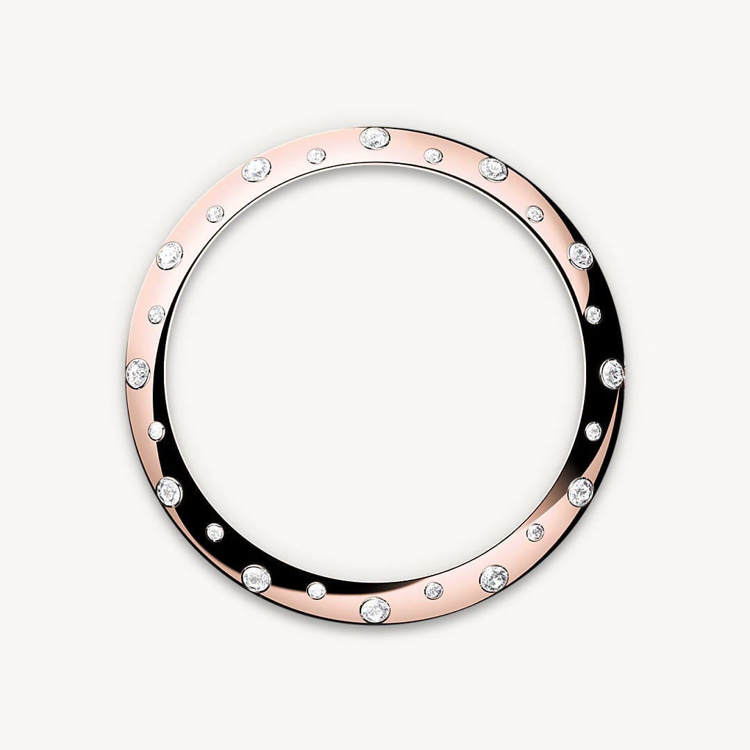 Diamond-set bezel