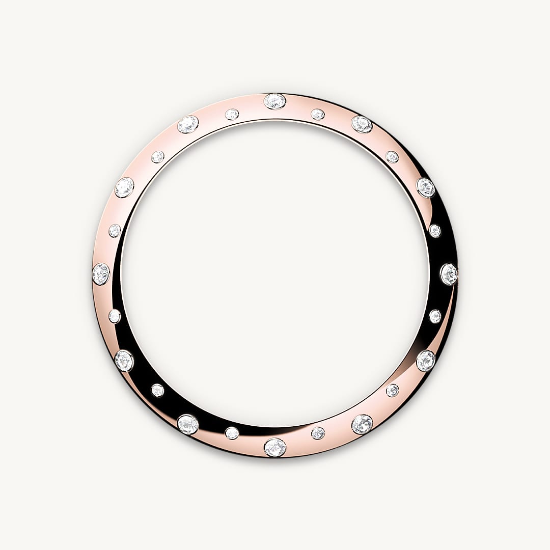 Diamond-set bezel
