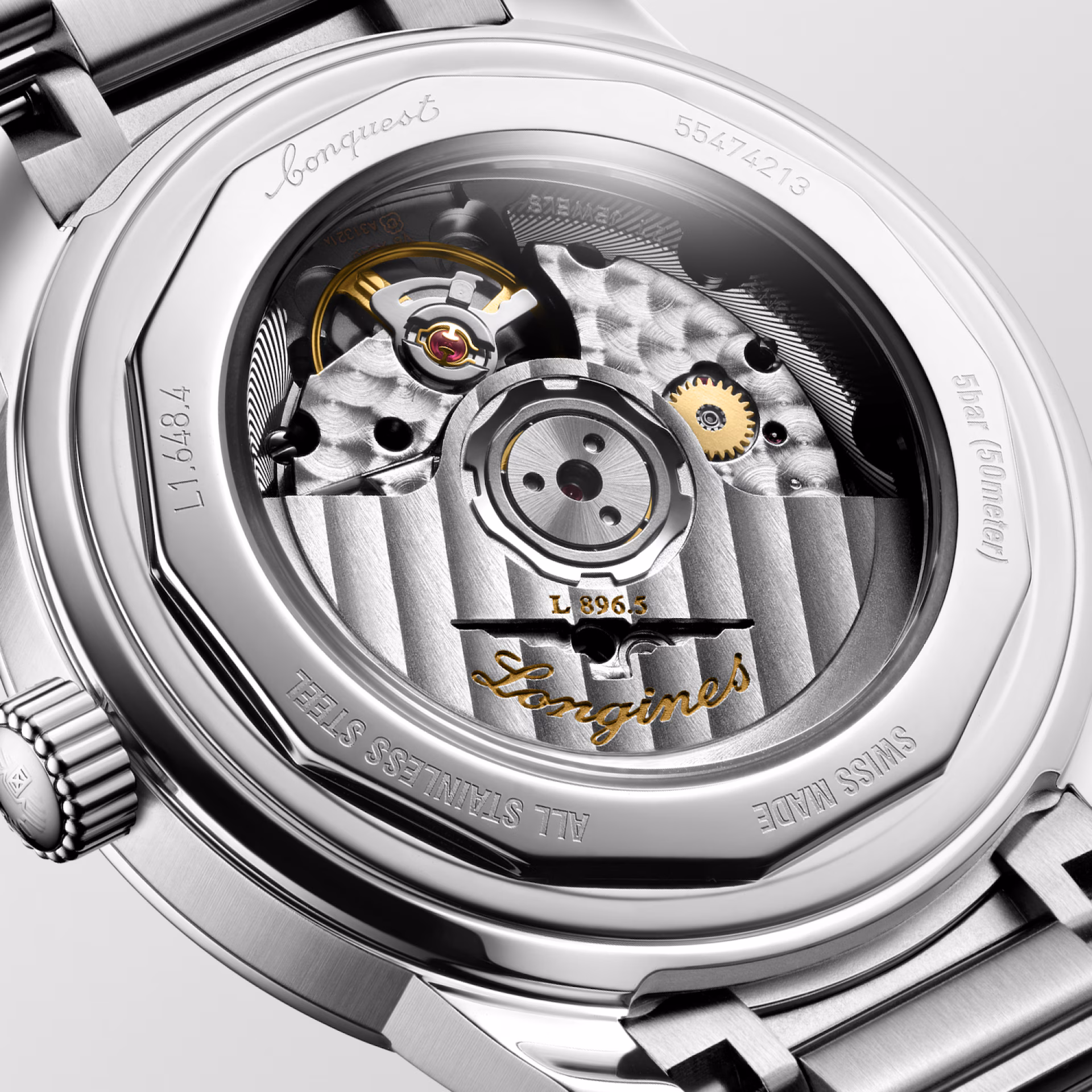 Longines Heritage Central Power Reserve Movement