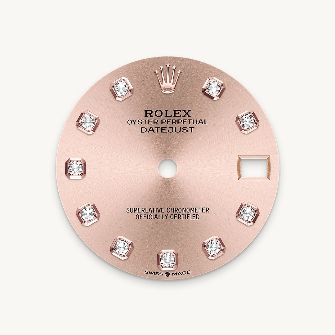 Rosé-colour dial