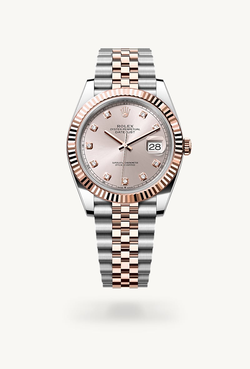 Oyster, 41 mm, Oystersteel and Everose gold