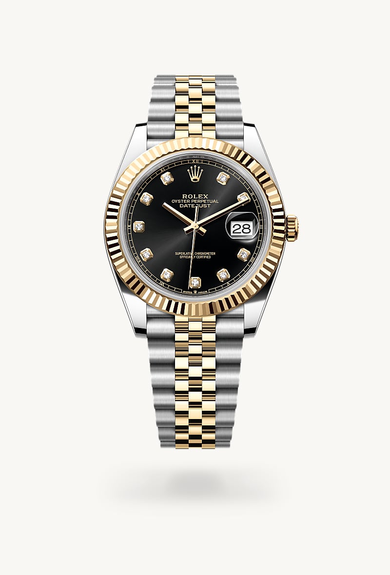 Oyster, 41 mm, Oystersteel and yellow gold