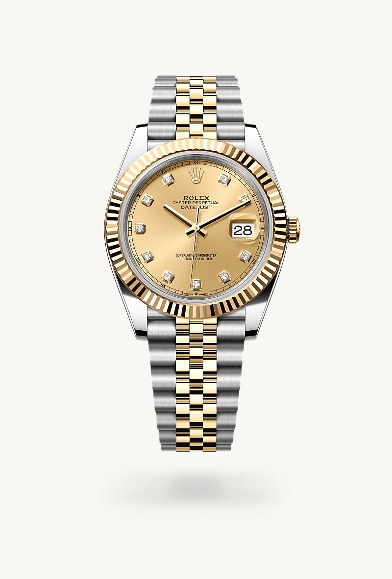 Oyster, 41 mm, Oystersteel and yellow gold