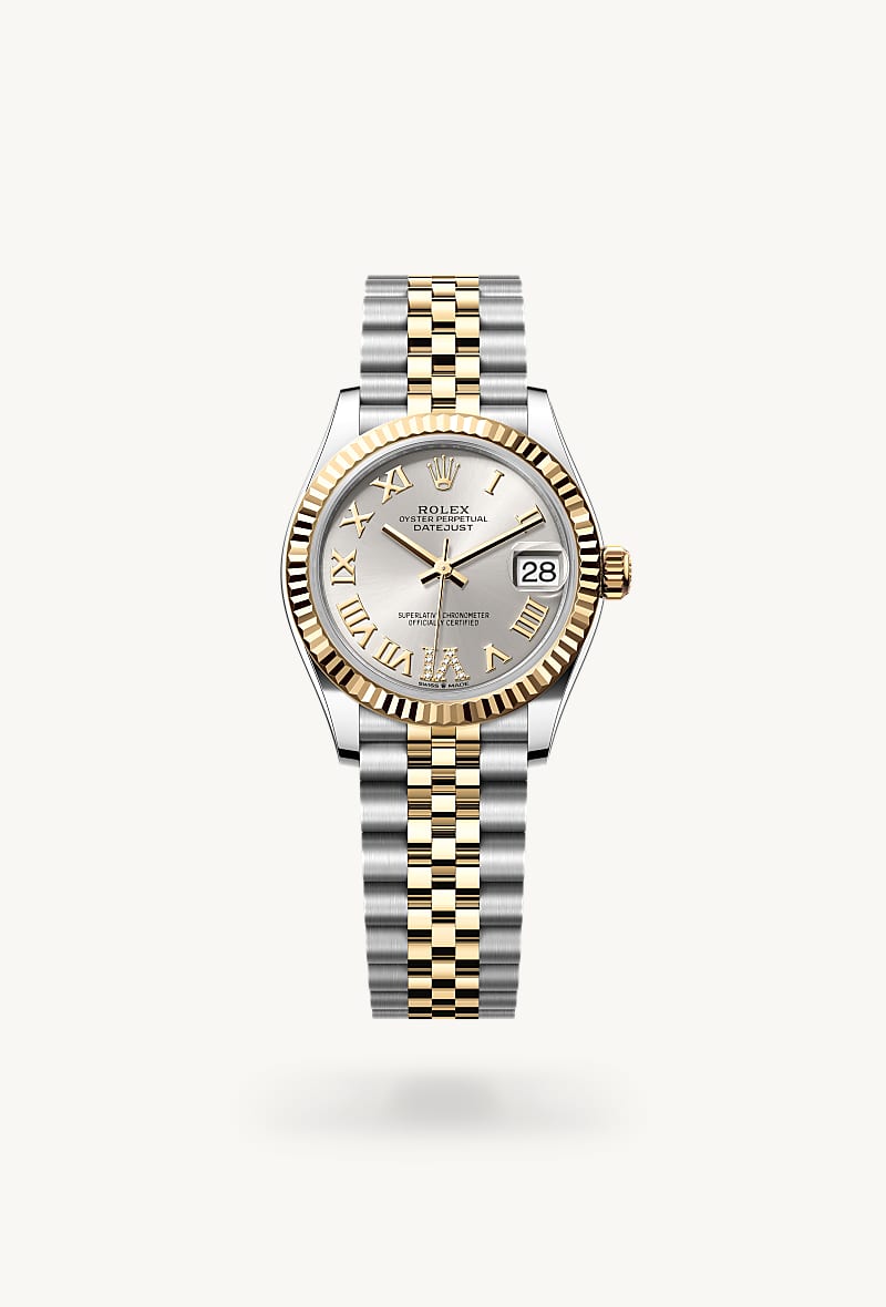 Oyster, 31 mm, Oystersteel and yellow gold