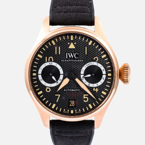 Front view of a pre-owned IWC Big Pilot’s Watch AMG G 63 (Ref. IW501201)
