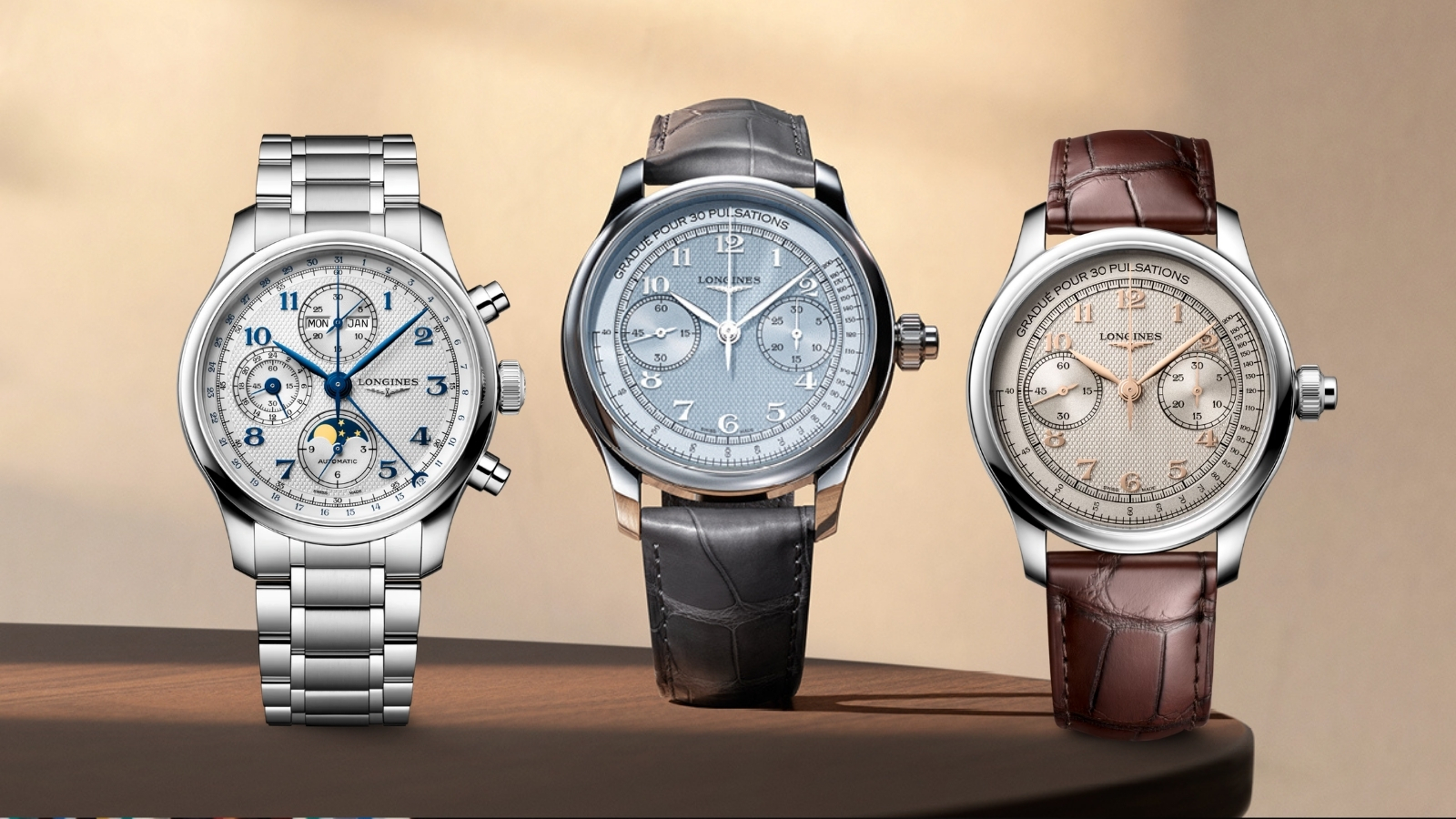 Longines Master Chronograph Moonphase and Monopusher: What’s New