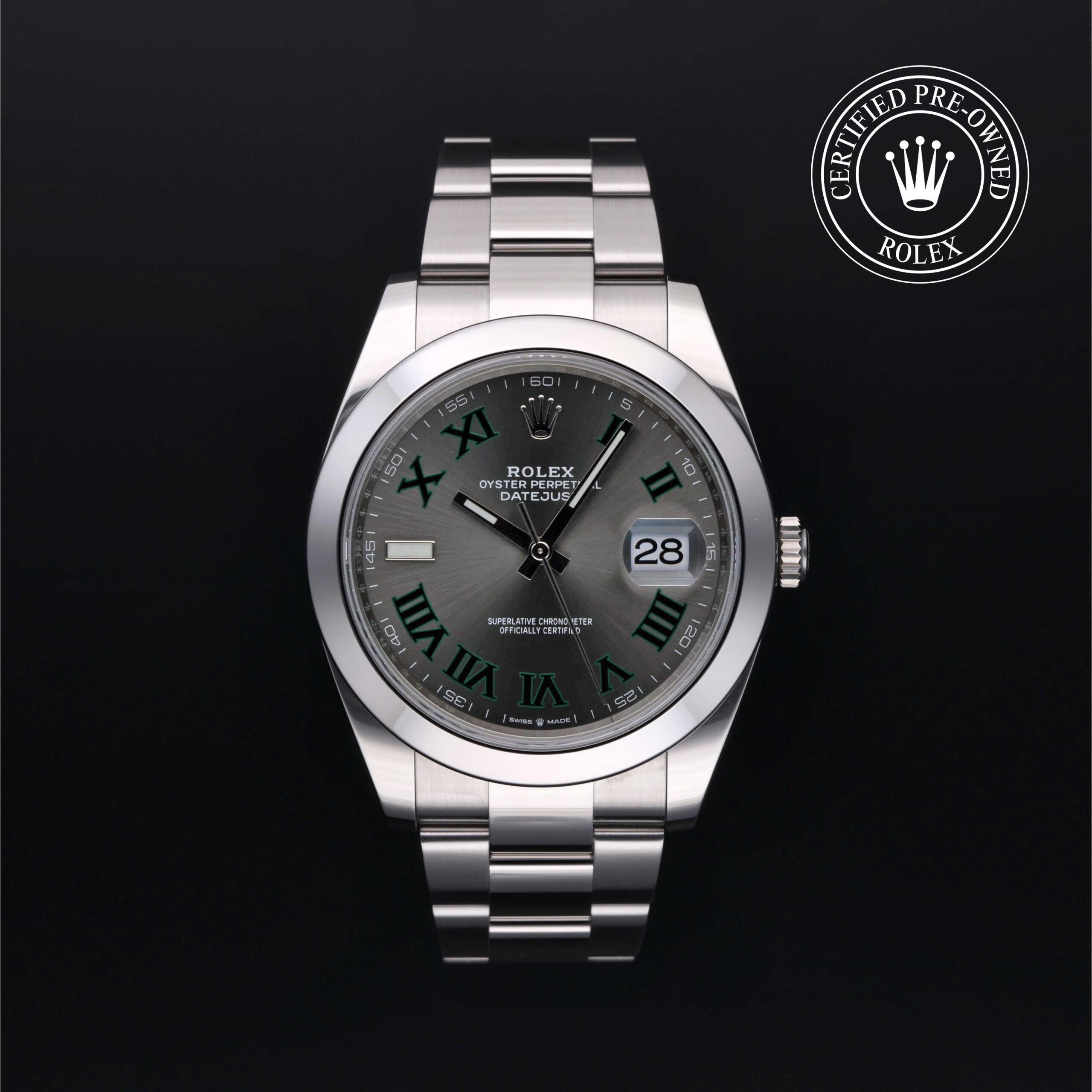 Rolex Certified Pre-Owned Datejust 41mm Oystersteel 2021 Reference 126300