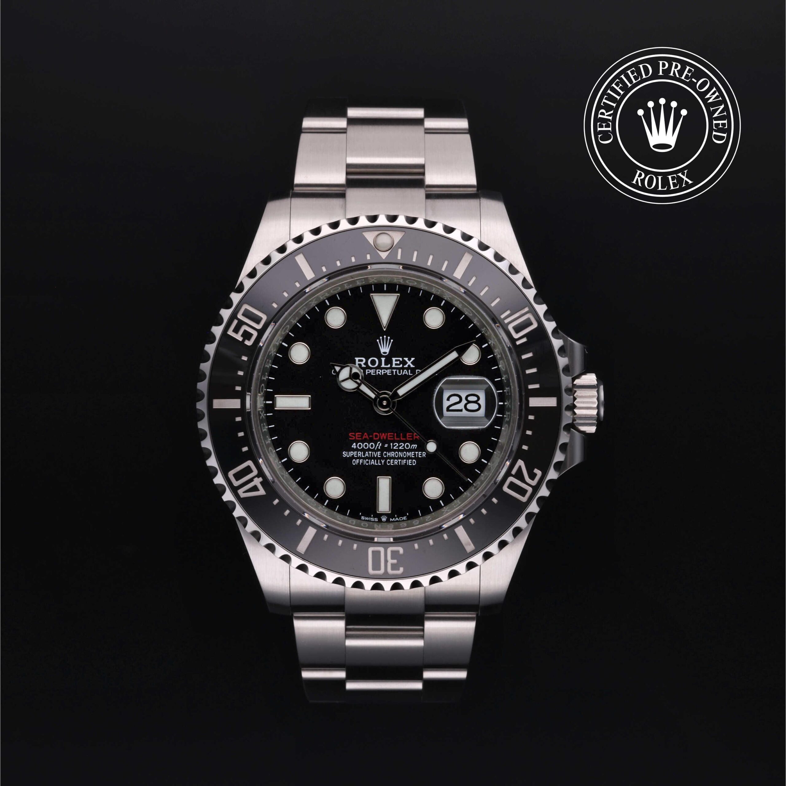 Rolex Certified Pre-Owned Sea-Dweller 43mm Oystersteel 2021 Reference 126600