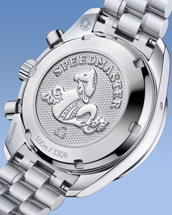 Speedmaster 38 solid caseback