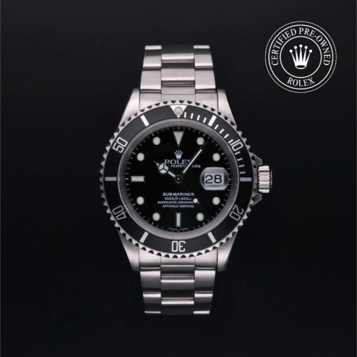 Rolex Certified Pre-Owned Submariner Date 40mm Oystersteel 1994 Reference 16610