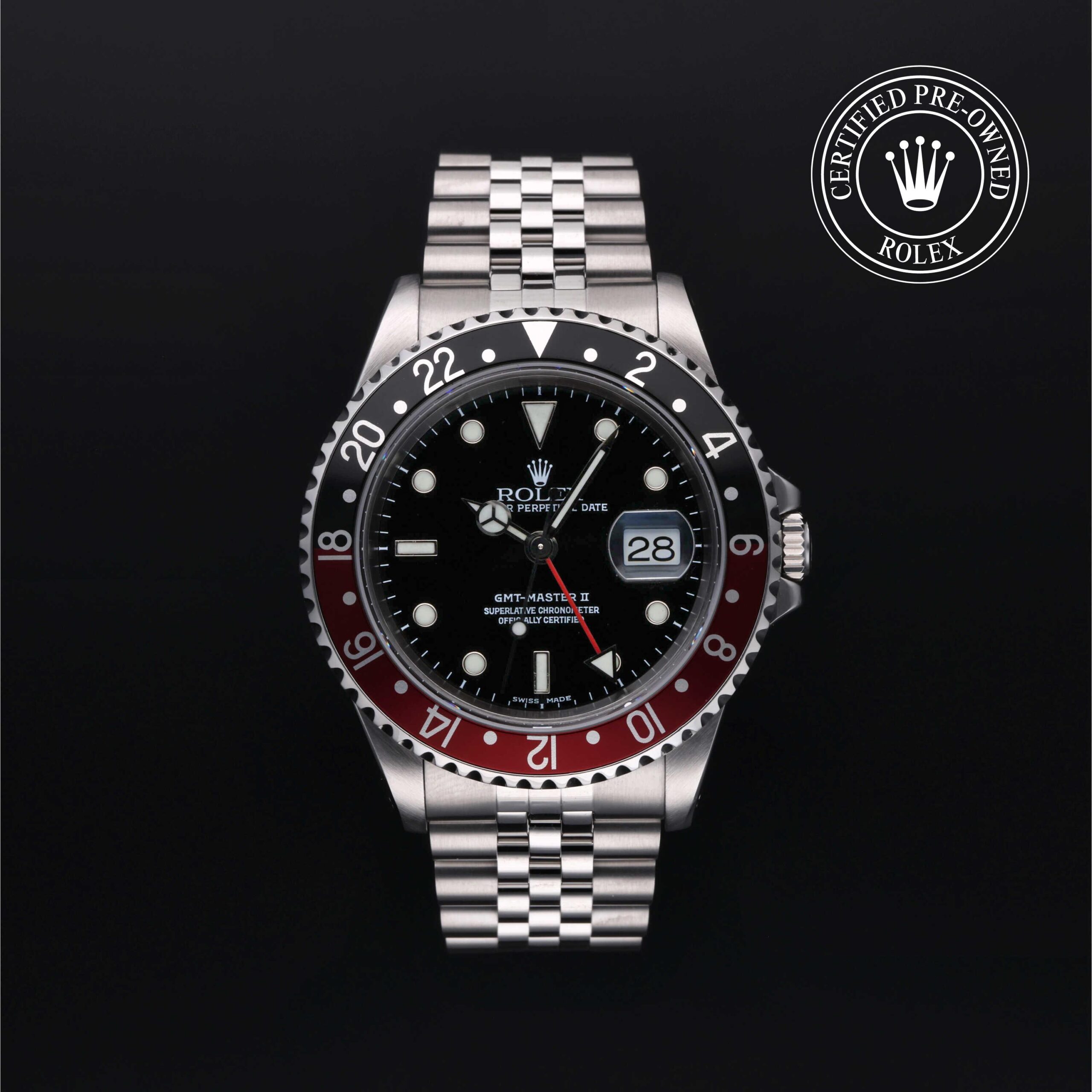 Rolex Certified Pre-Owned GMT-Master II 40mm Steel 2002 Reference 16710