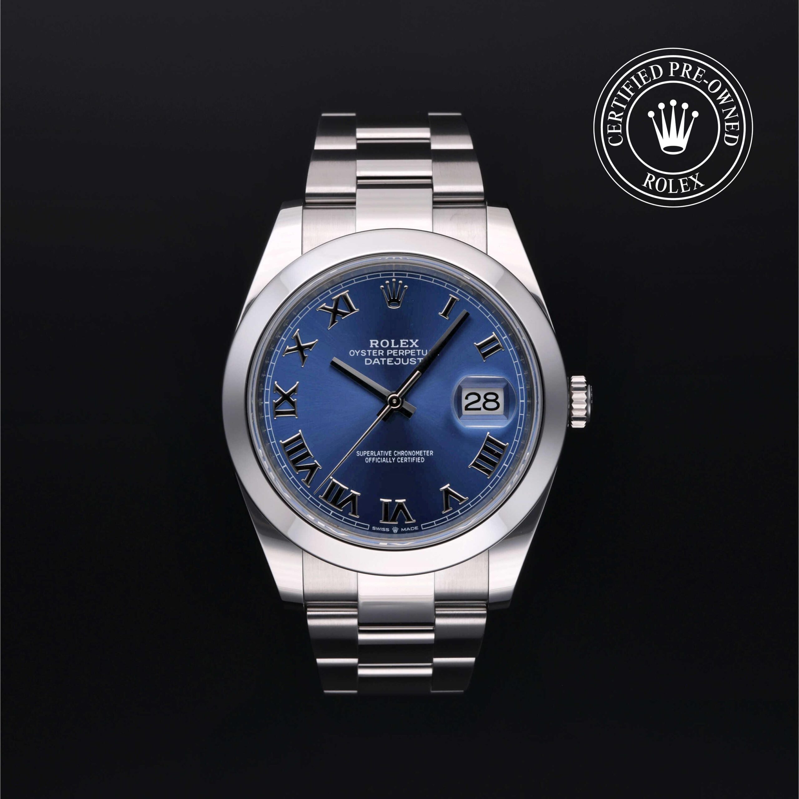 Rolex Certified Pre-Owned Datejust 41mm Oystersteel 2020 Reference 126300