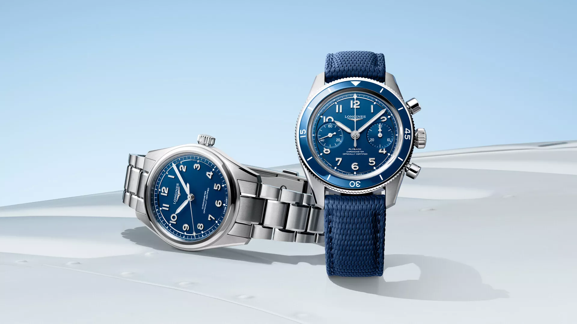 Longines spirit flyback 2 side by side