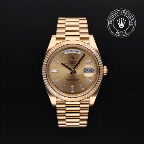 Rolex Certified Pre-Owned Day-Date 40mm Yellow Gold 2023 Reference 228238