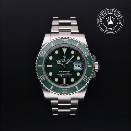 Rolex Certified Pre-Owned Submariner Date Hulk 40mm Oystersteel 2020 Reference 116610LV