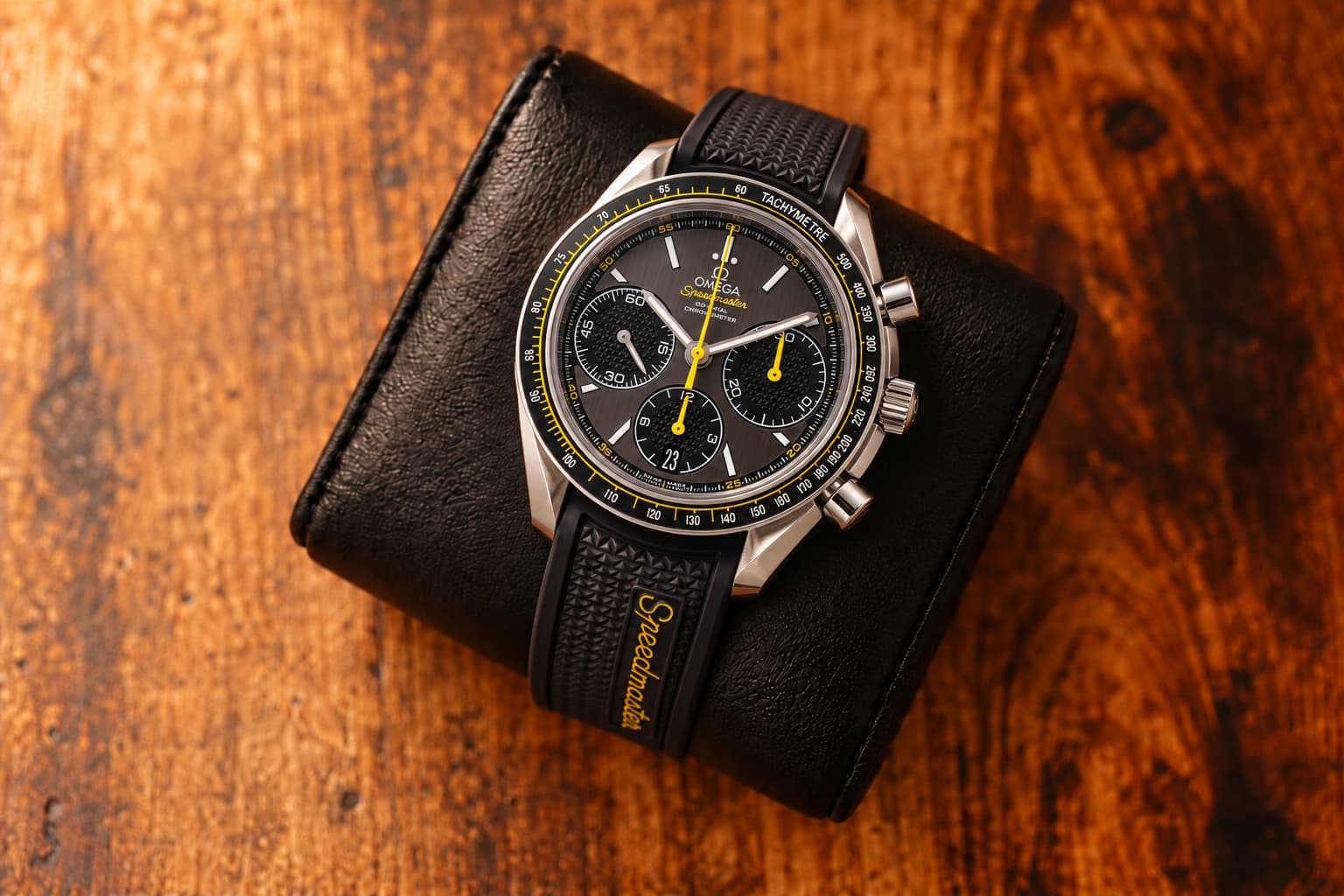 Omega Speedmaster Racing Review: 40mm Grey Dial Chronograph