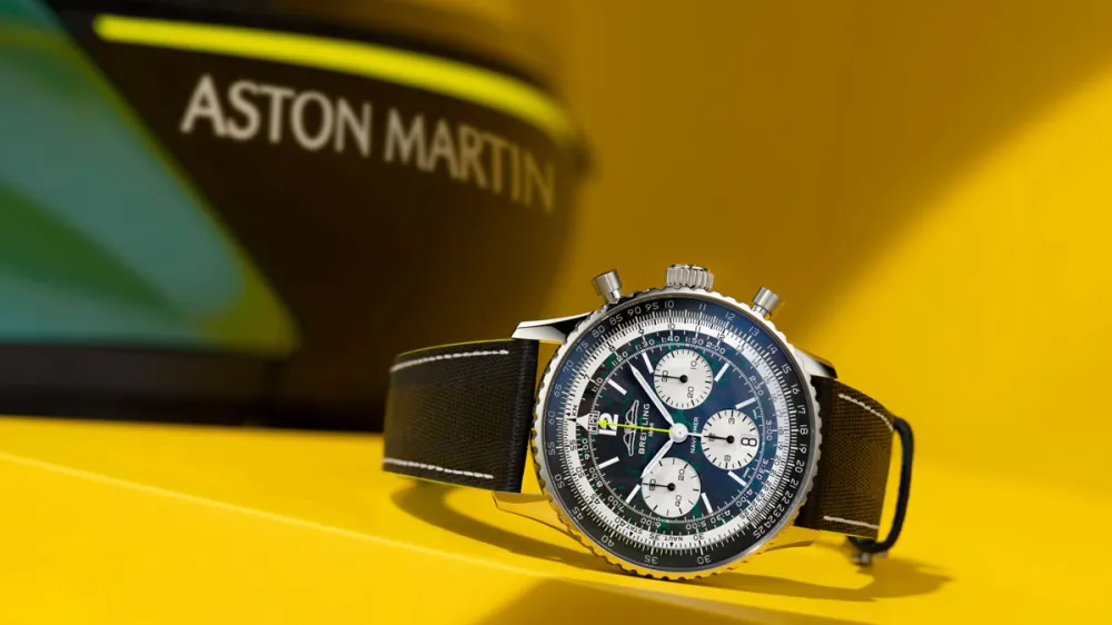 Breitling Navitimer aston martin formula 1