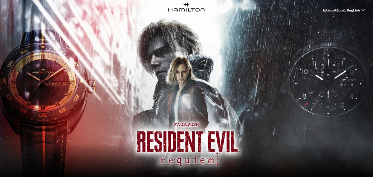 Hamilton Resident Evil Collab