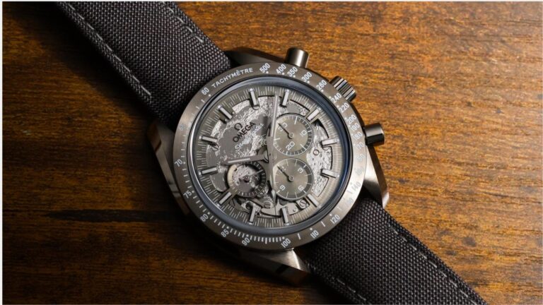 OMEGA grey side of the moon speedmaster banner