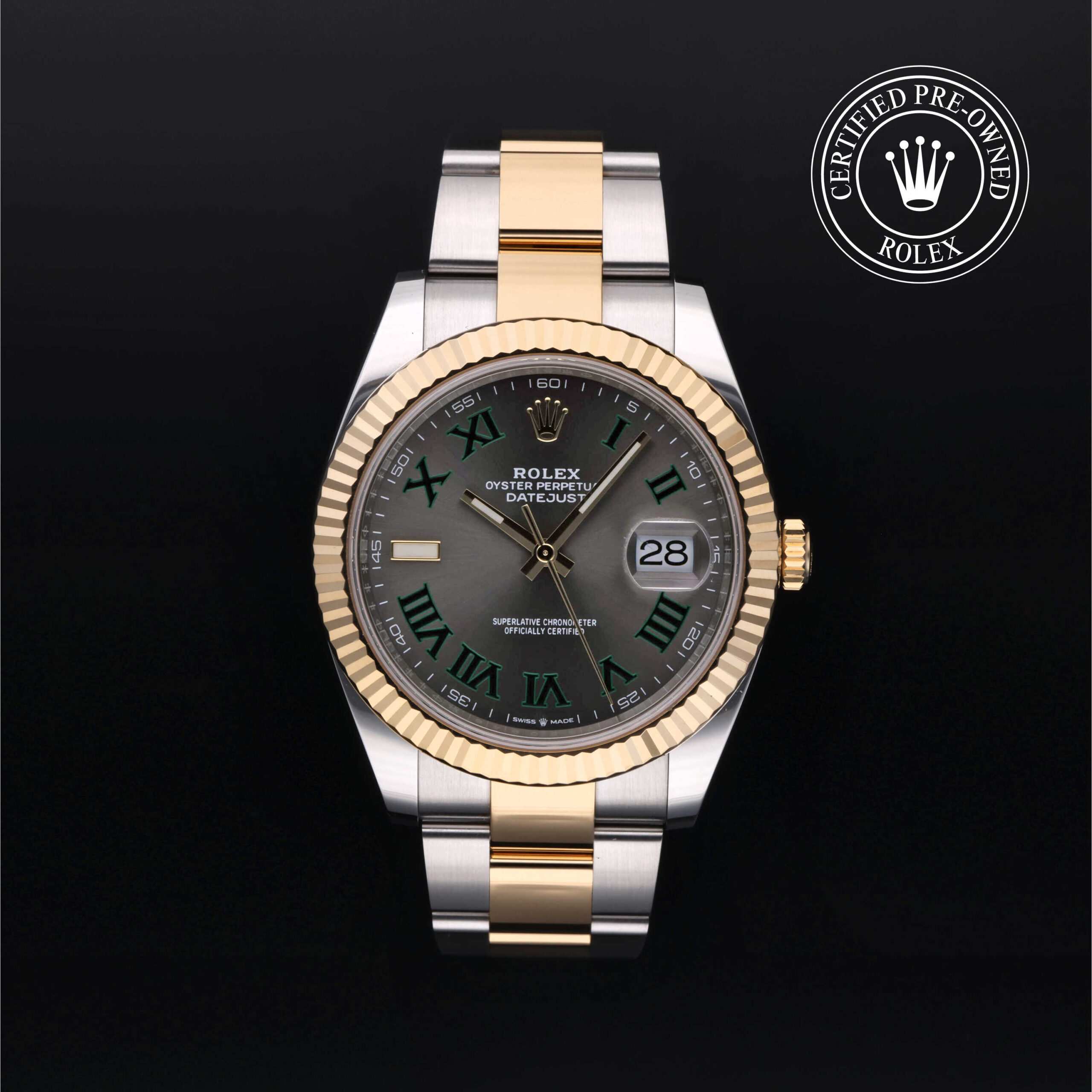 Rolex Certified Pre-Owned Datejust 41 M126333-0019 Slate Dial