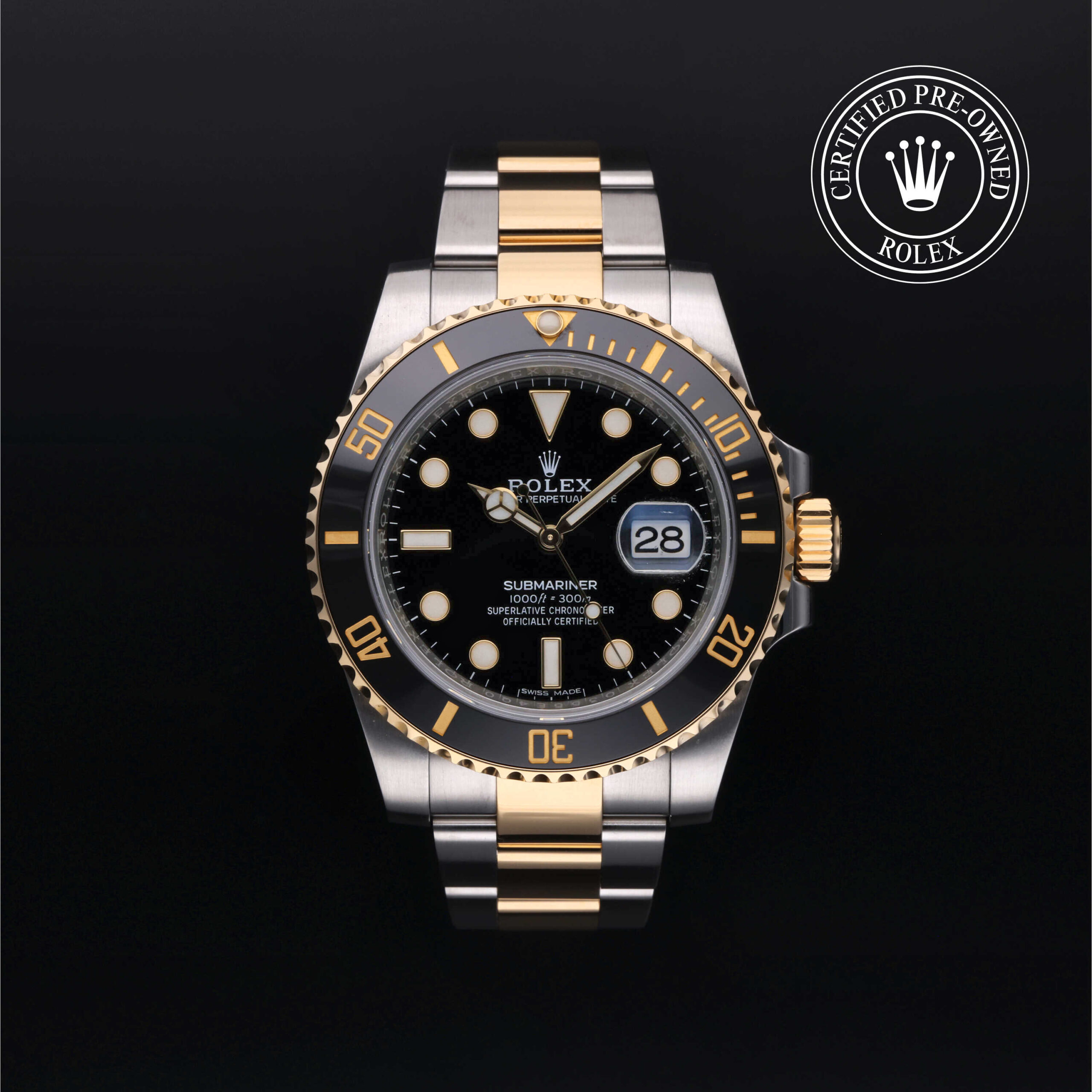 Rolex Submariner Date 116613LN Certified Pre-Owned watch