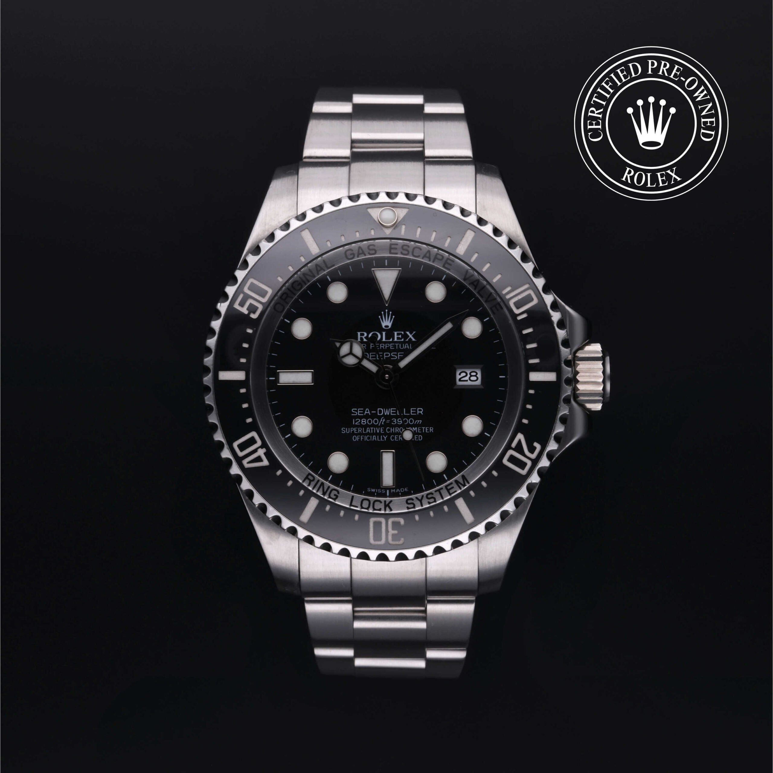 Rolex Deepsea 116660 44mm Black Dial Dive Watch