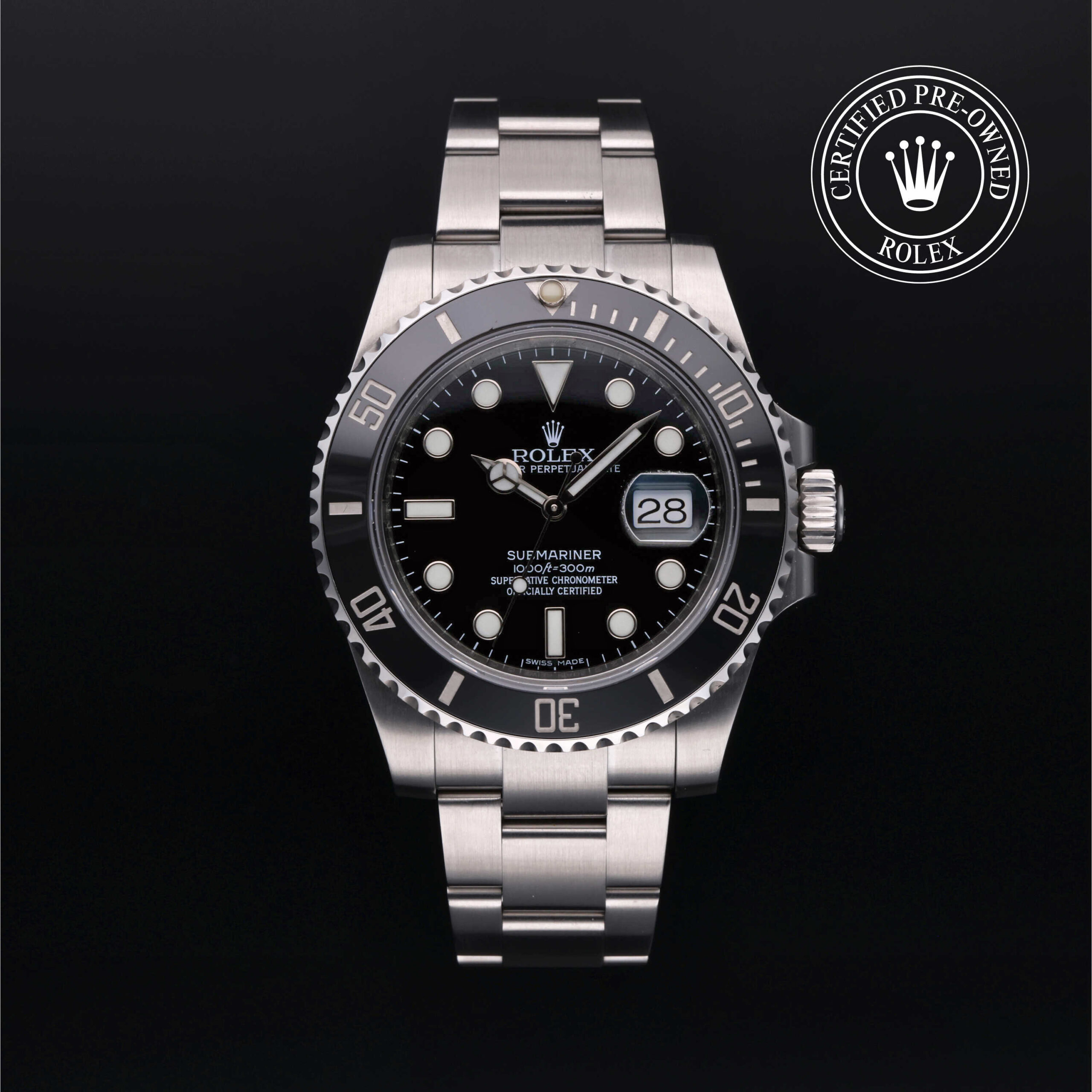 Rolex 116610LN Submariner Date black dial
