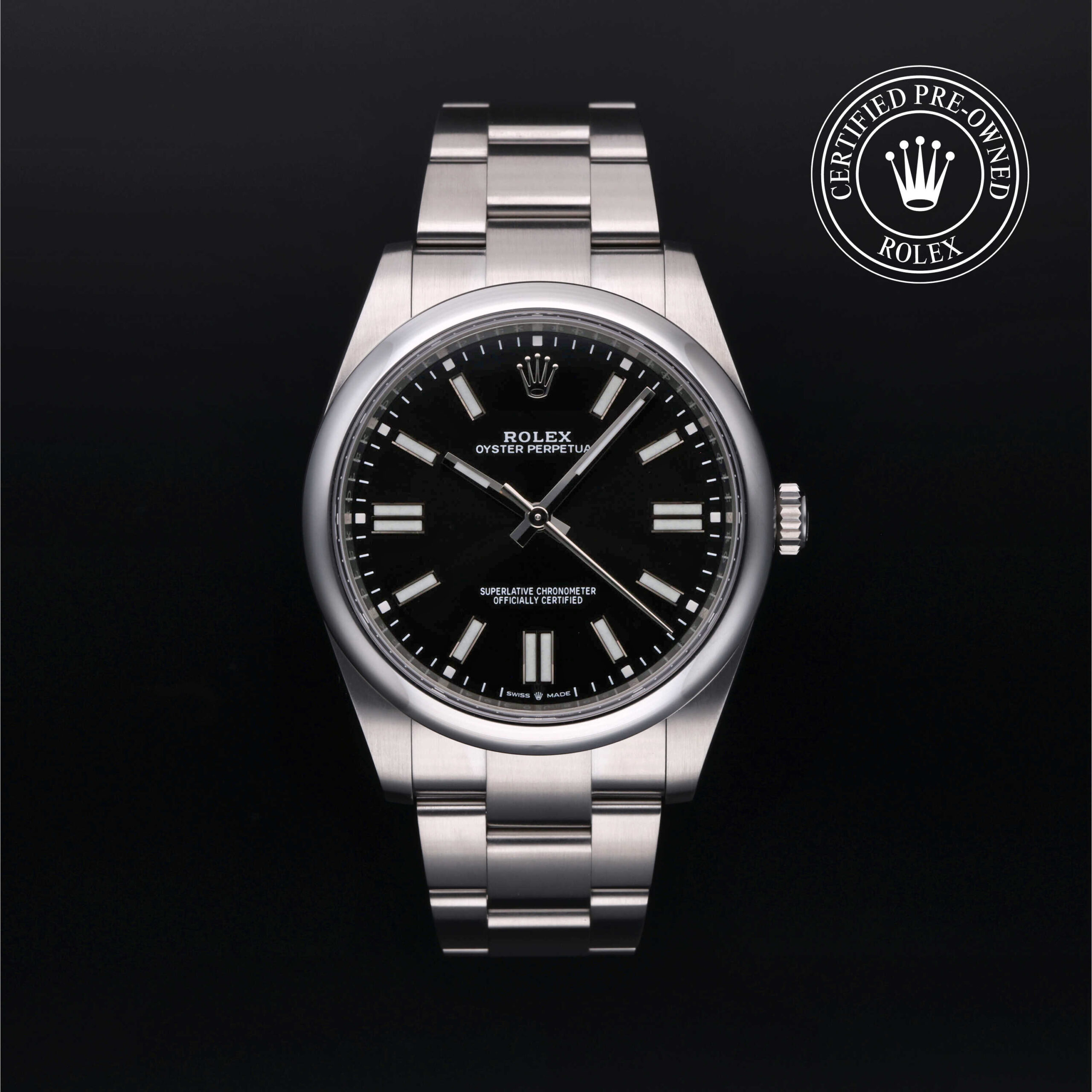 Rolex Oyster Perpetual 124300 black dial