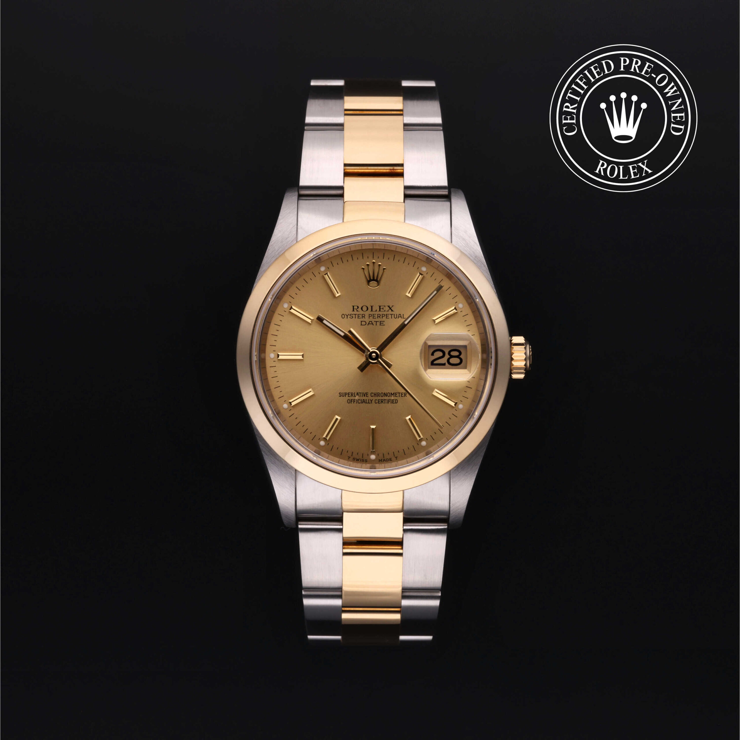 Rolex 15203 Date 34 Certified Pre-Owned