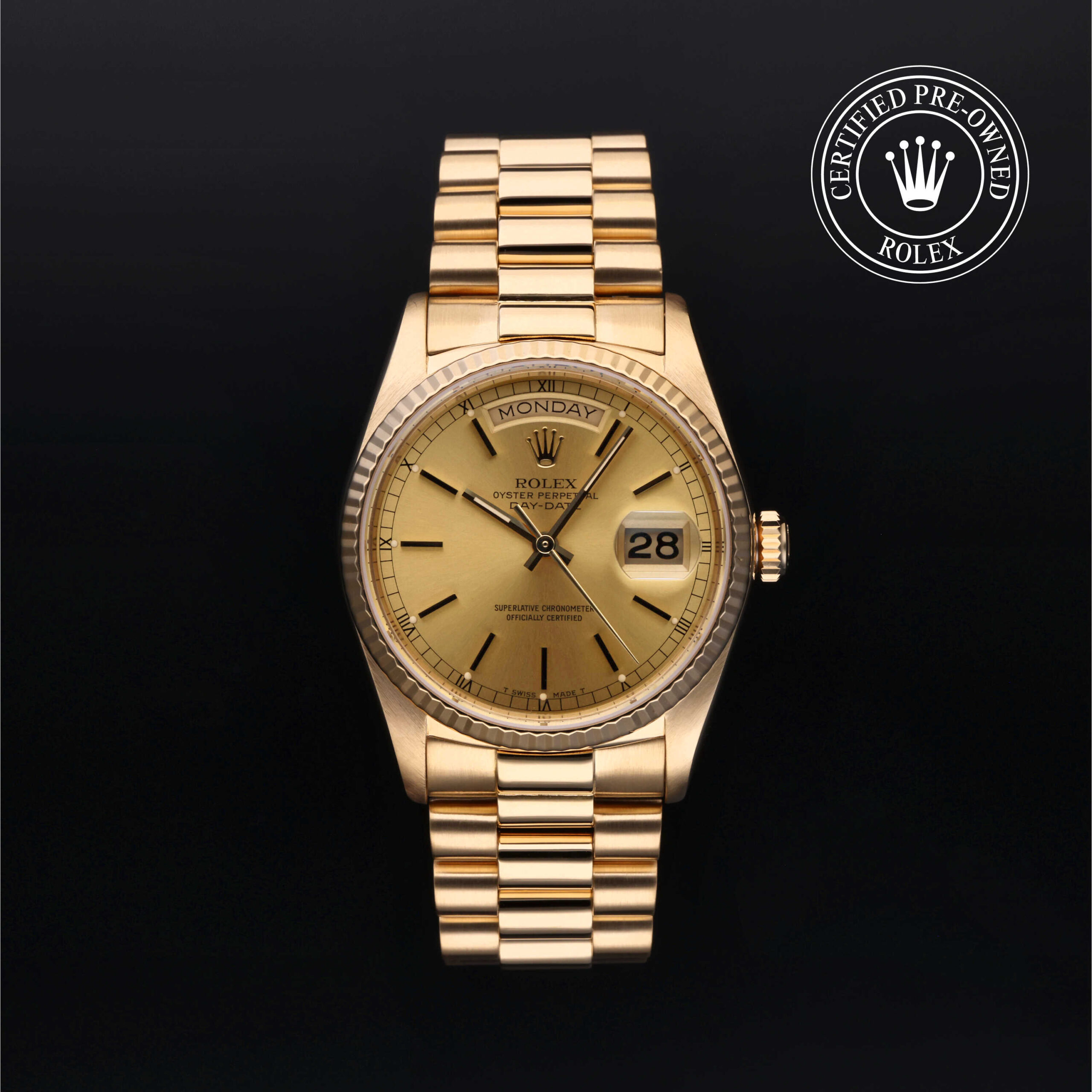 Rolex 18038 Day-Date 36 Champagne Dial