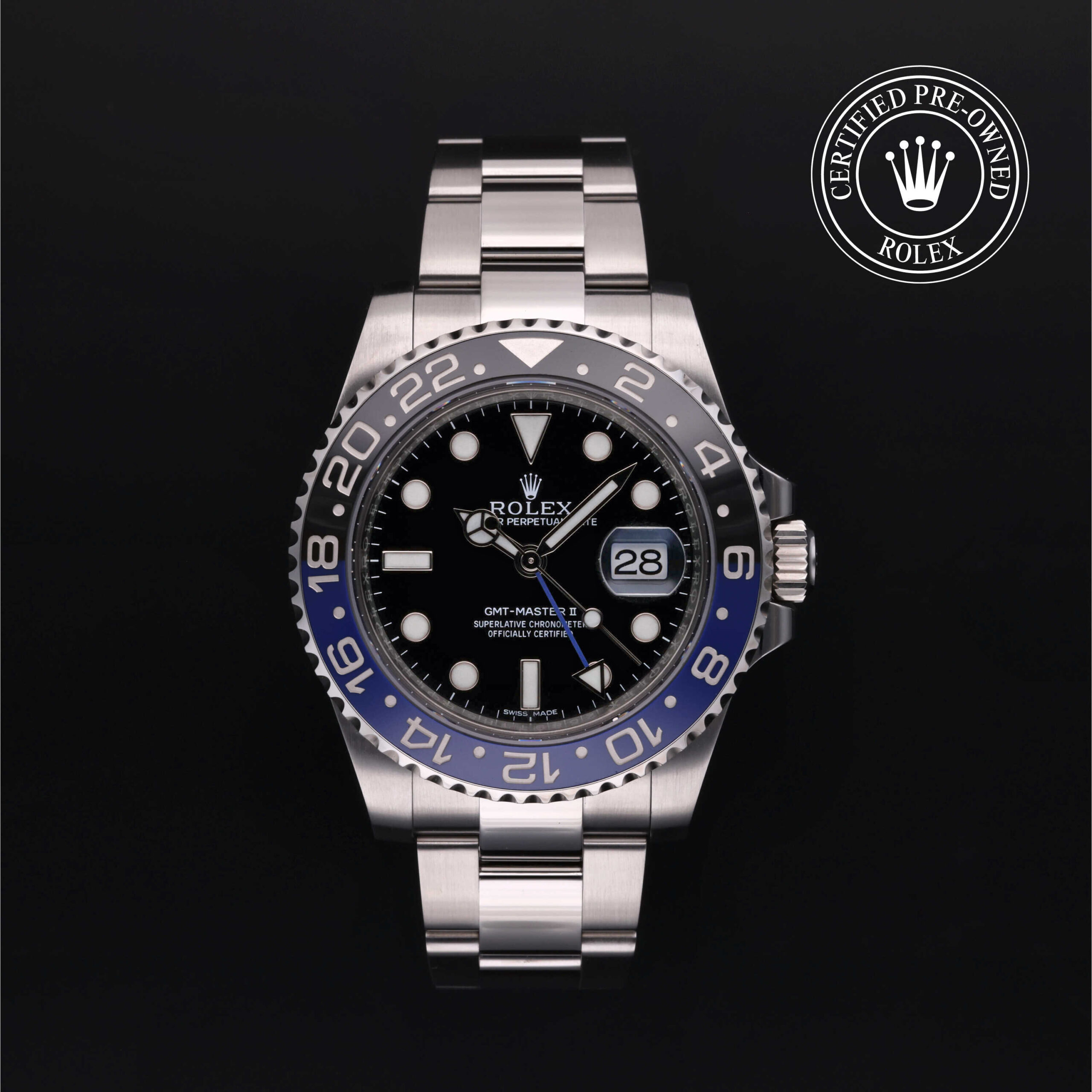 Rolex GMT-Master II 116710BLNR Batman Blue Black Bezel