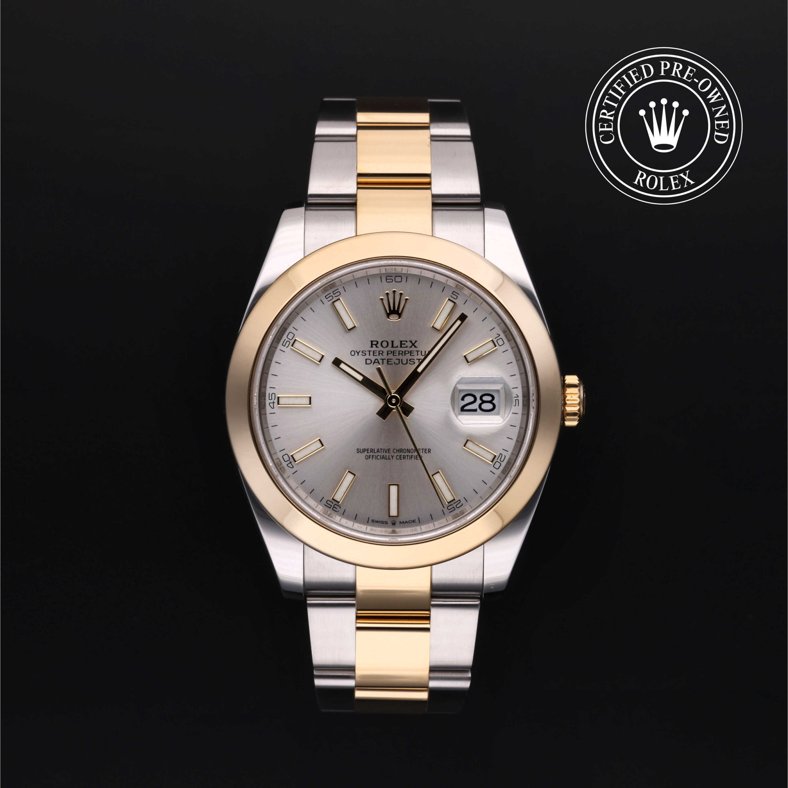Rolex Datejust 41 126303 Silver Dial Yellow Rolesor