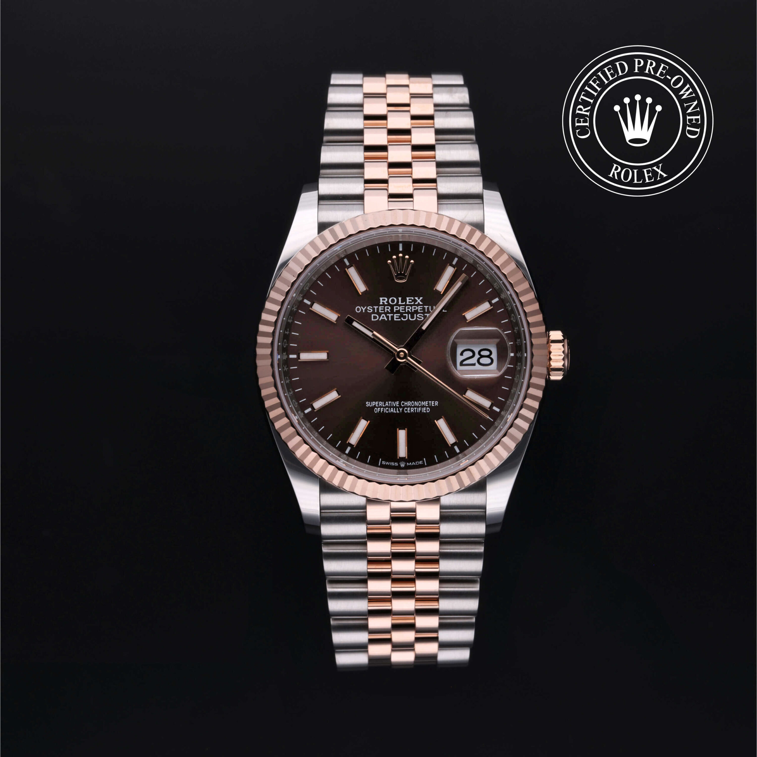 Rolex Certified Pre-Owned Datejust 36 126231 Chocolate Dial | Precision Watches