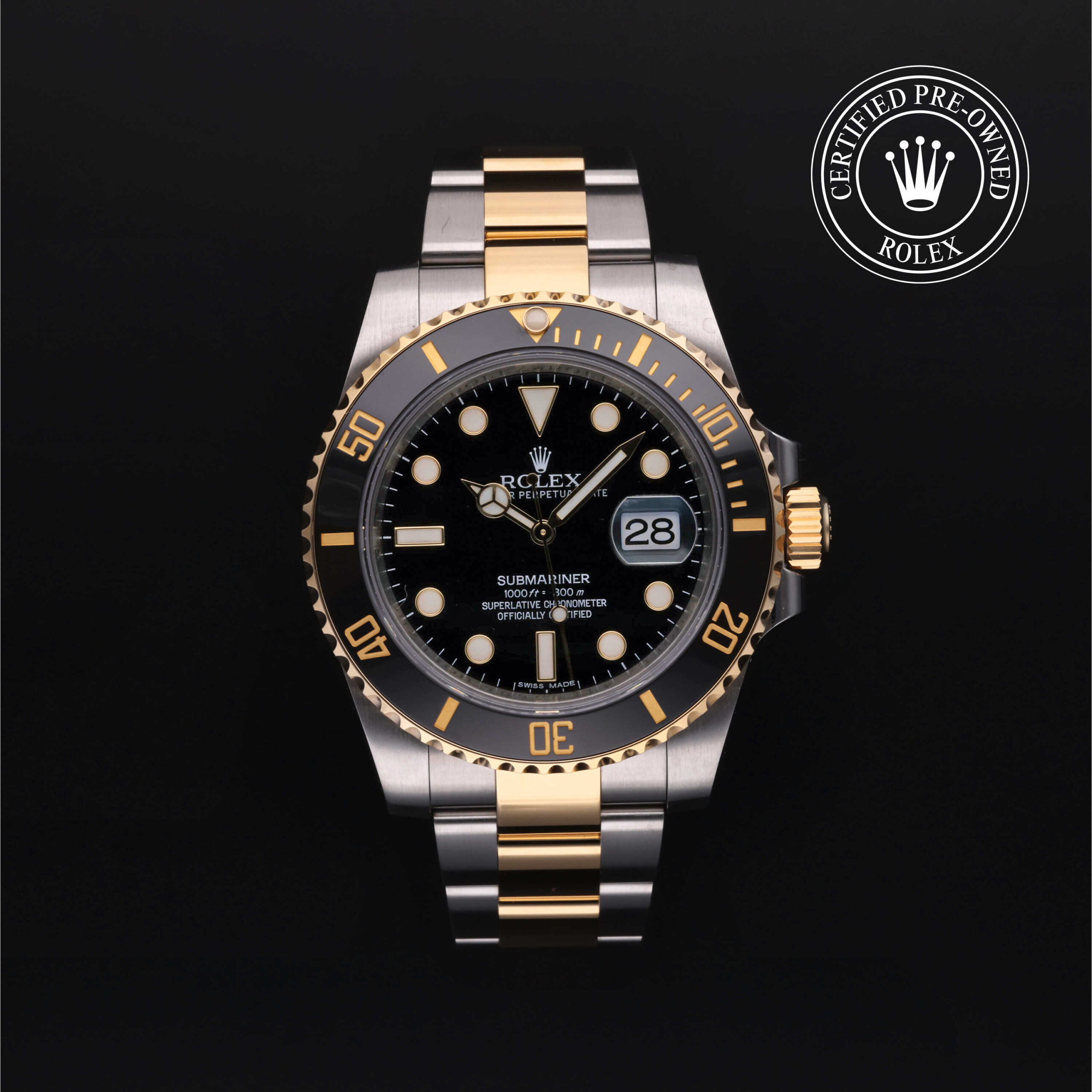 Rolex Submariner Date 116613LN Certified Pre-Owned – Black Dial