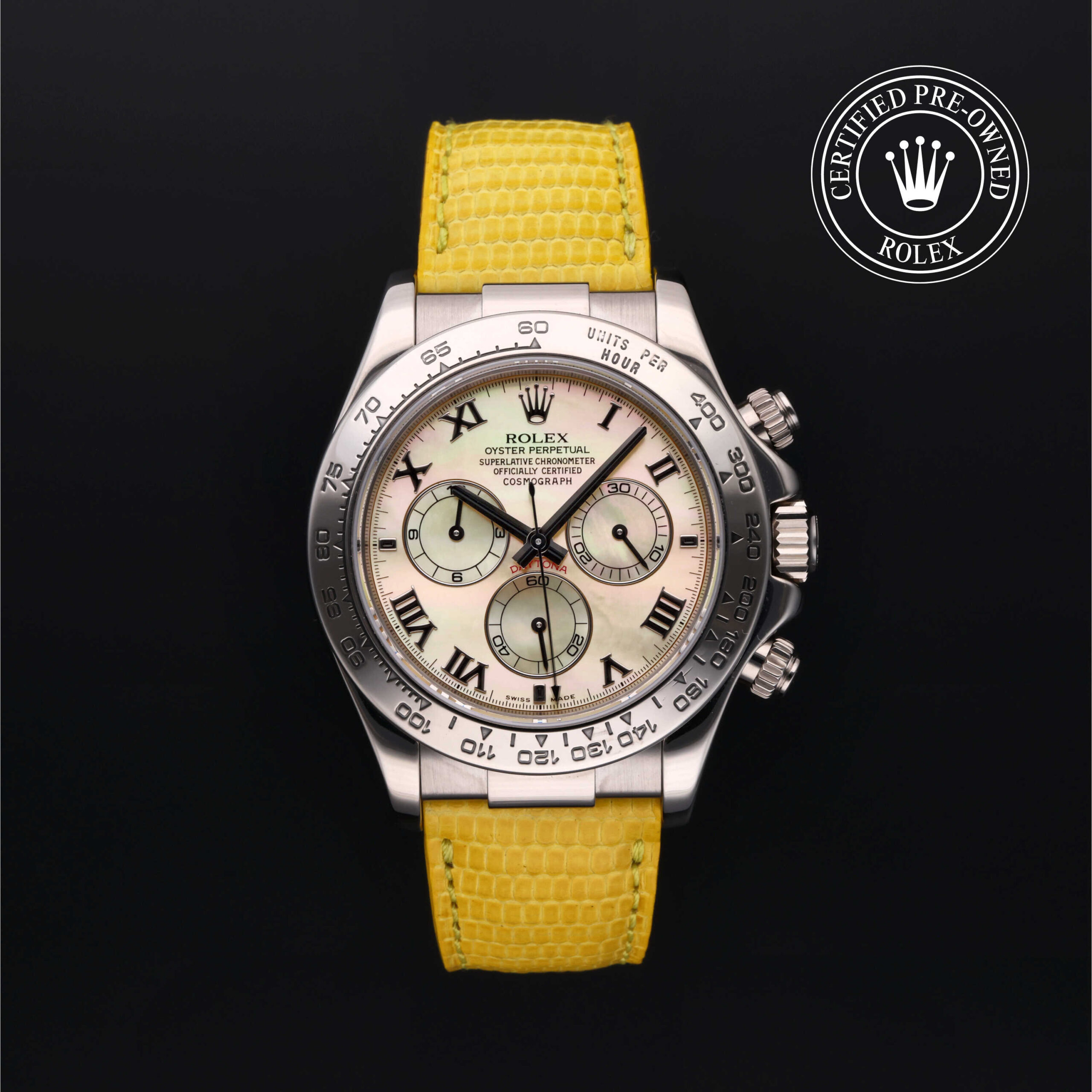 Rolex Daytona 116519 Certified Pre-Owned – Mother-of-Pearl Roman Dial