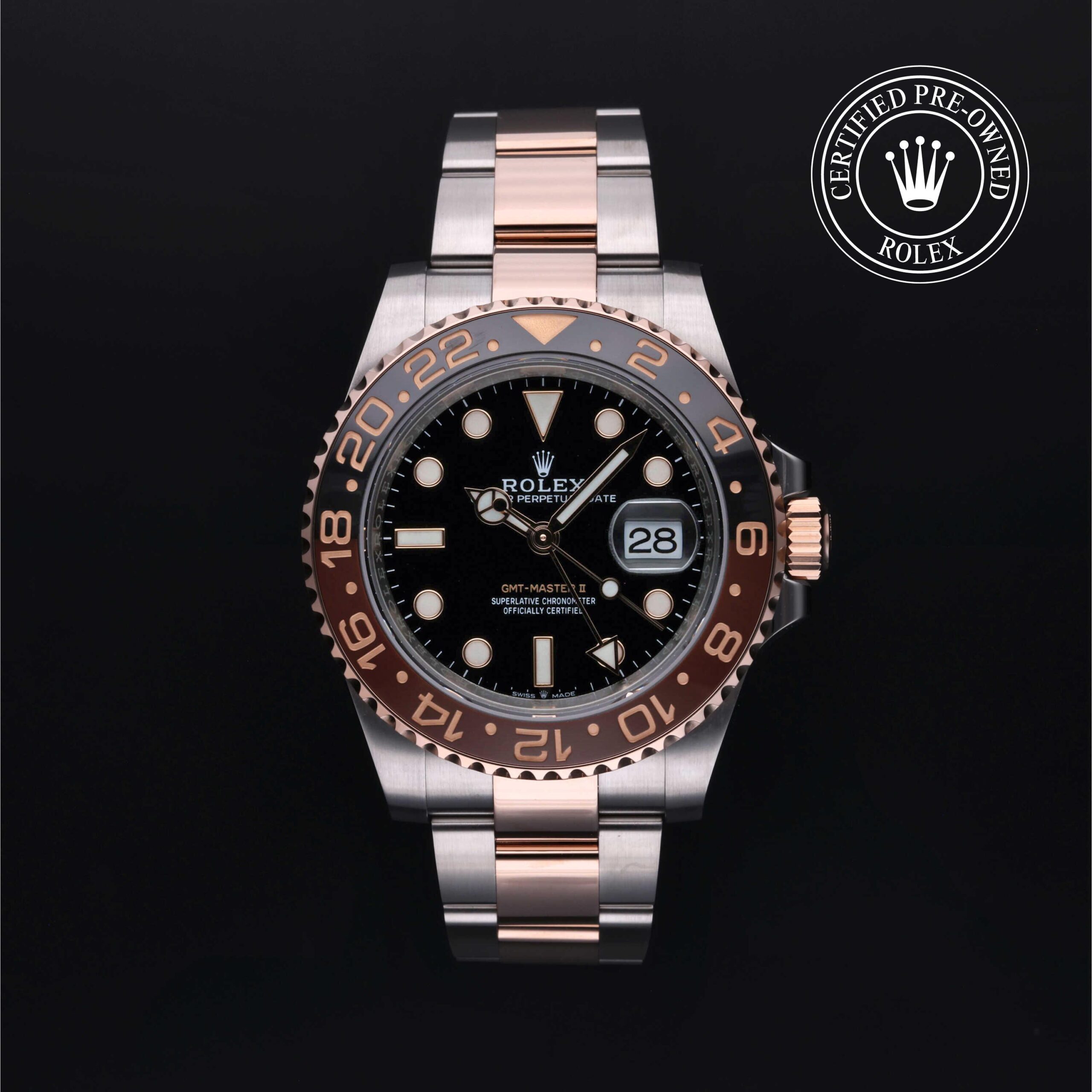 Rolex Certified Pre-Owned GMT-Master II 126711CHNR black dial