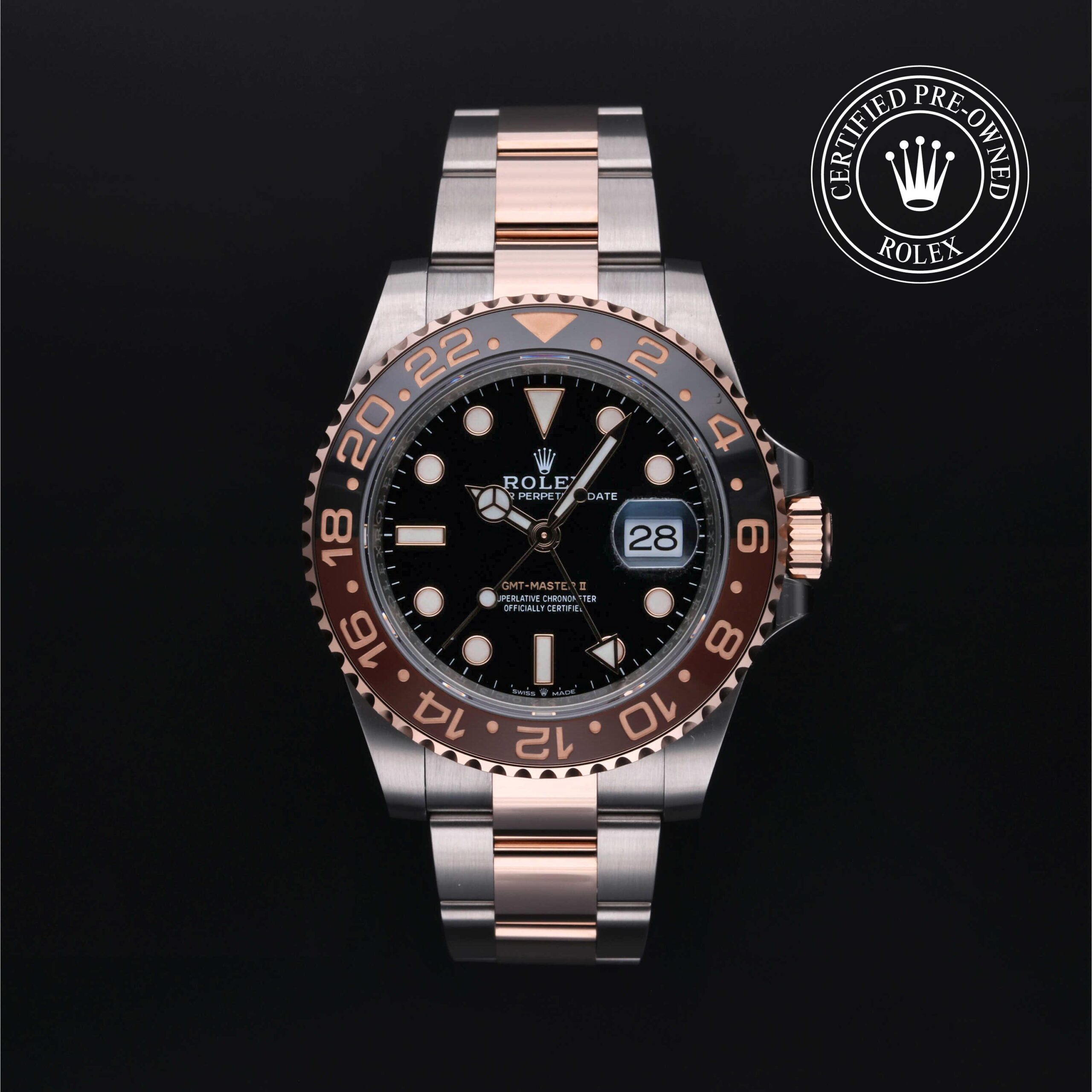 Rolex Certified Pre-Owned GMT-Master II 126711CHNR black dial