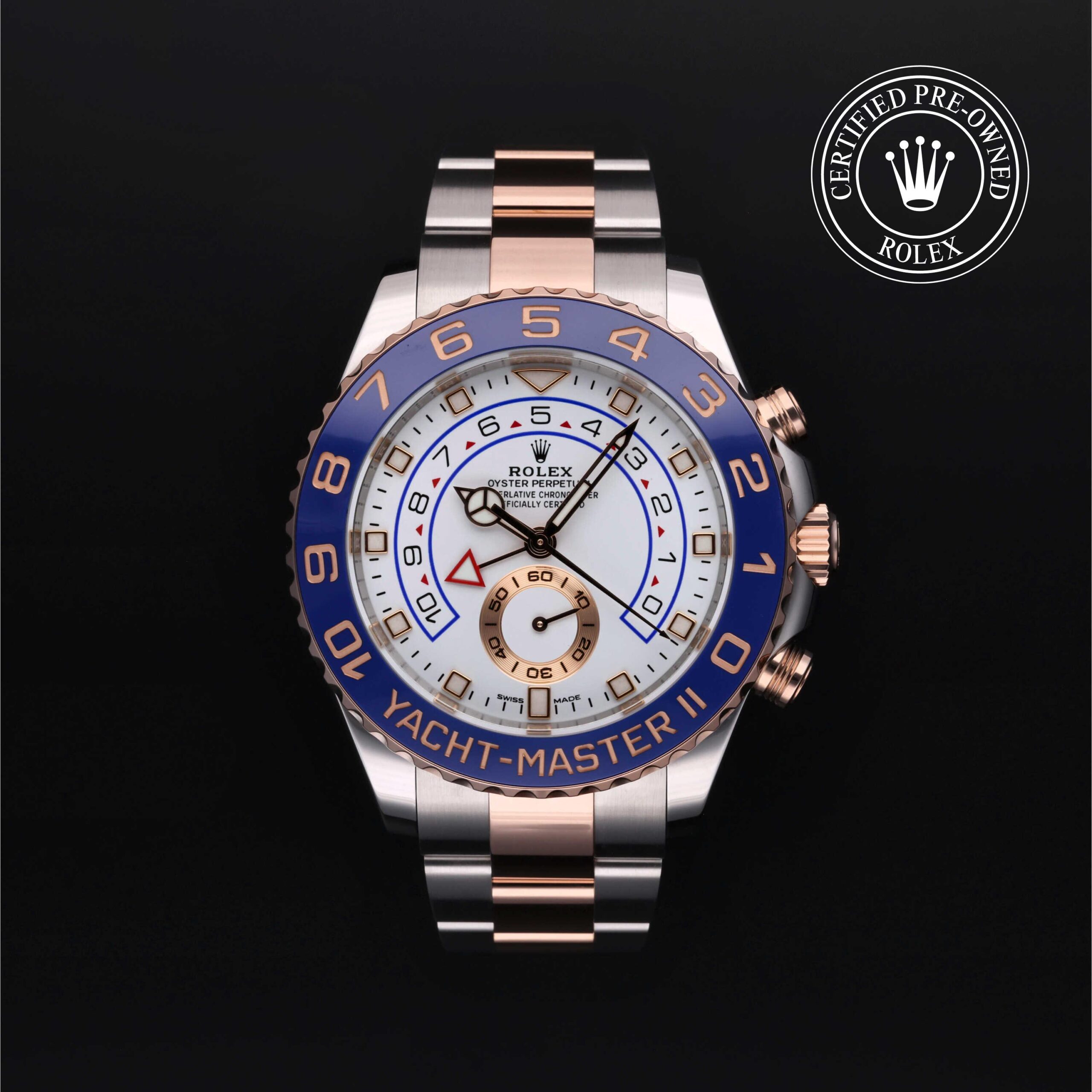 Rolex Certified Pre-Owned Yacht-Master II 44mm Everose Rolesor 2022 Reference 116681