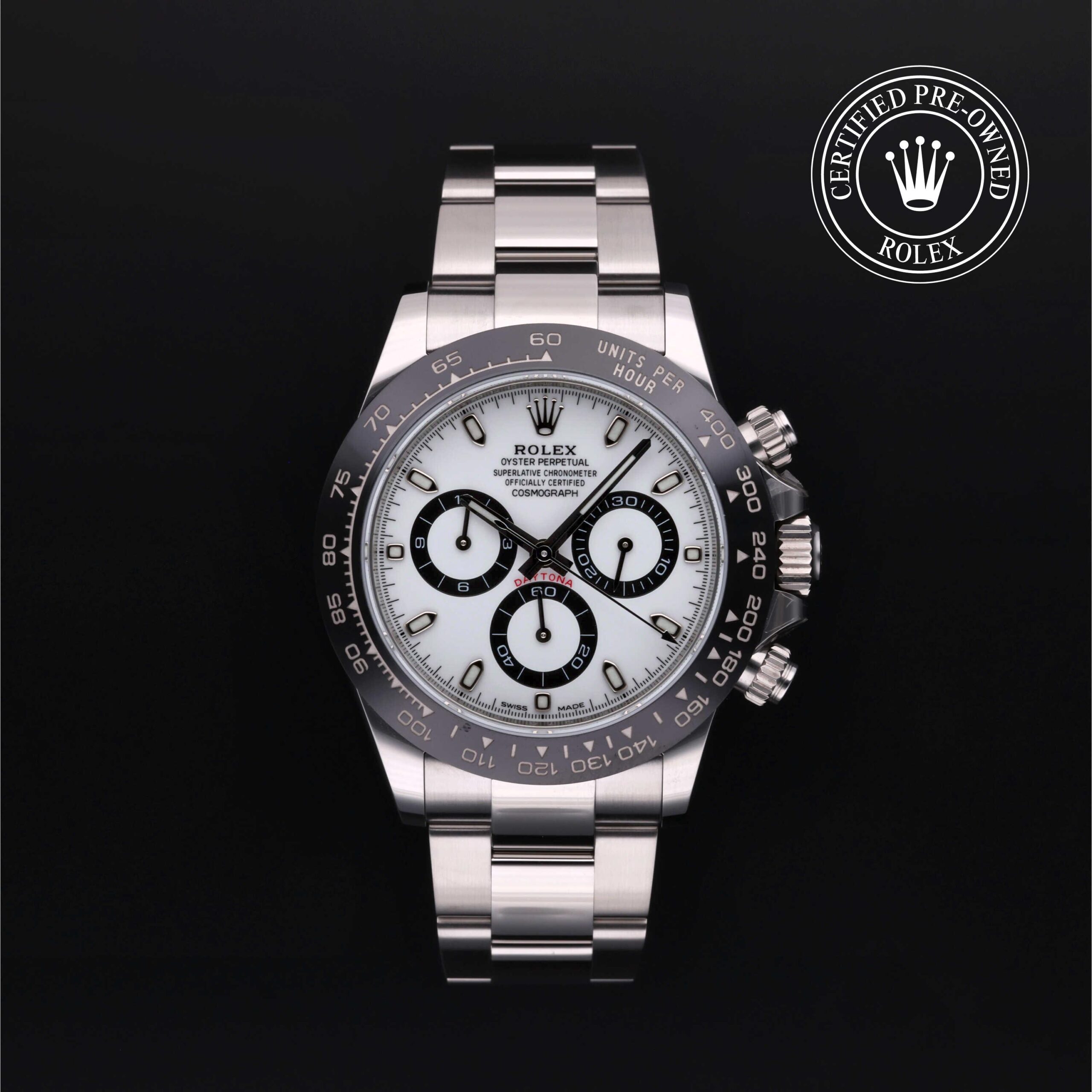Rolex Certified Pre-Owned Cosmograph Daytona 40mm Oystersteel 2022 Reference 116500LN