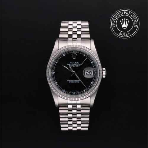 Rolex Certified Pre-Owned Oyster Perpetual Datejust 36mm Oystersteel 2003 Reference 16220