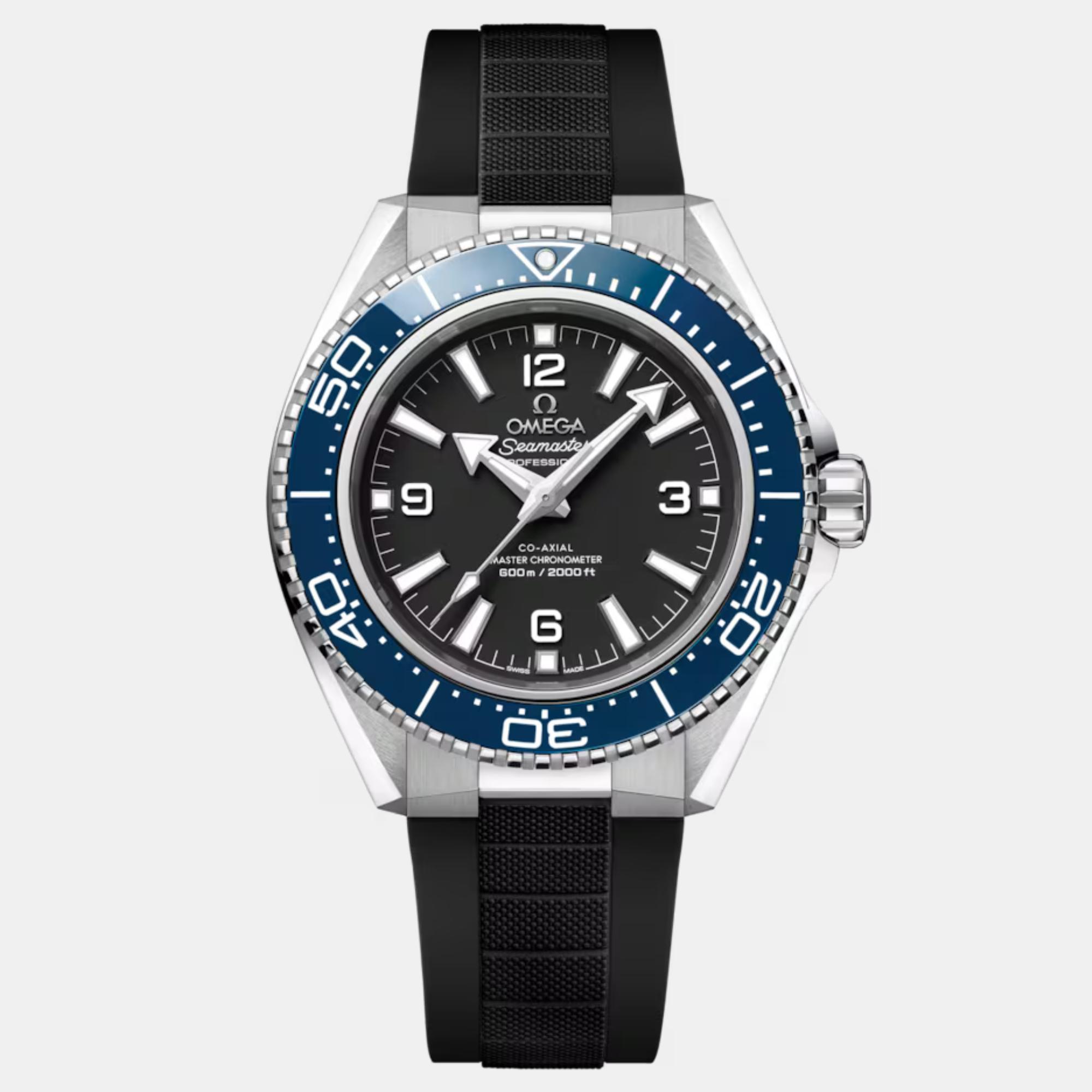Seamaster Planet Ocean 600M Blue Rubber Strap