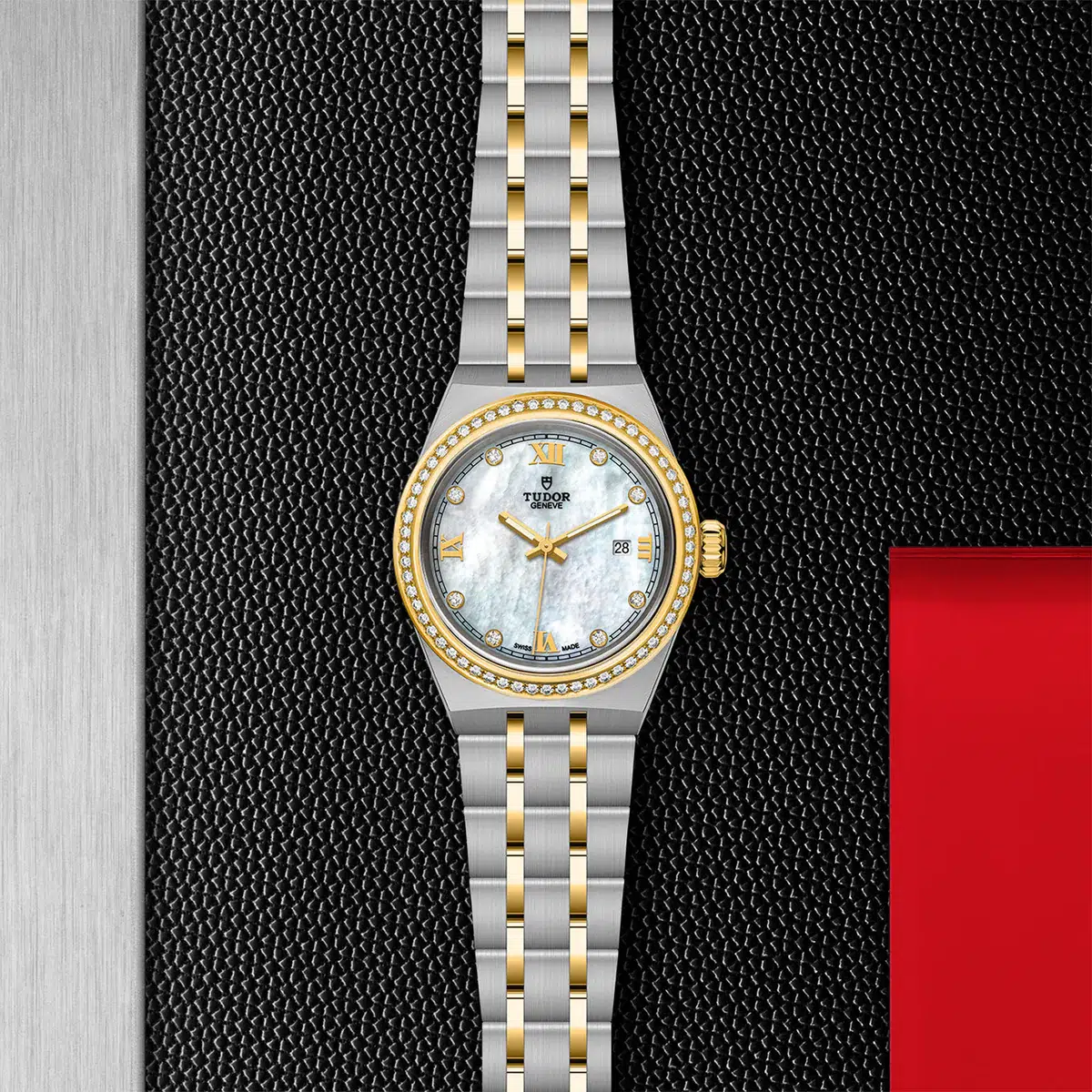 TUDOR Royal 28 steel and yellow gold