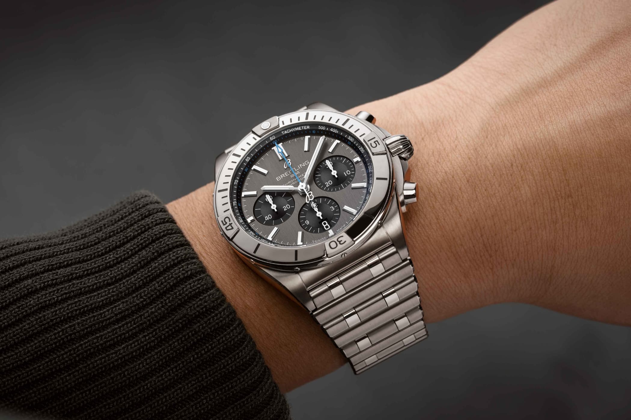 Breitling Chronomat B01 on wrist