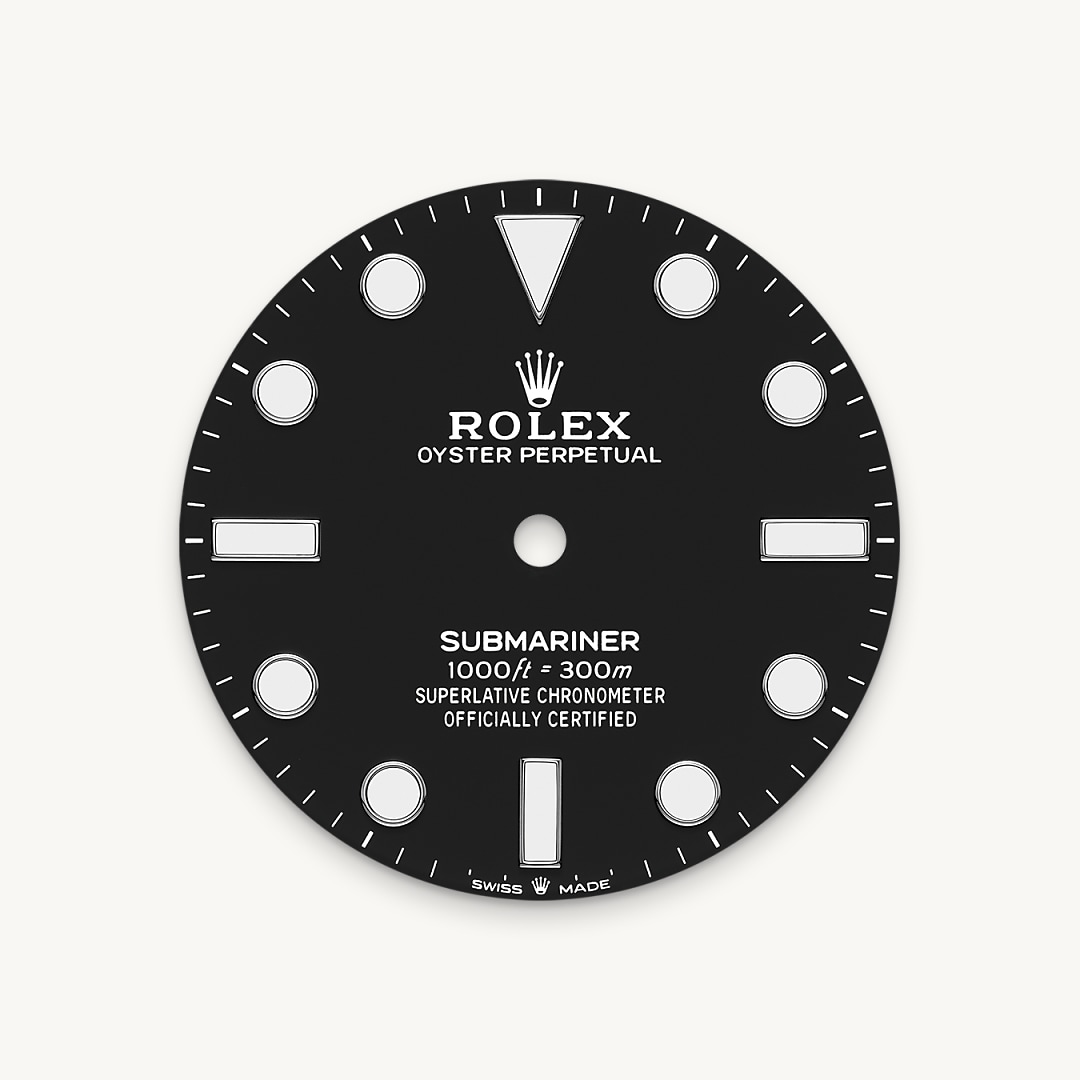 Black dial