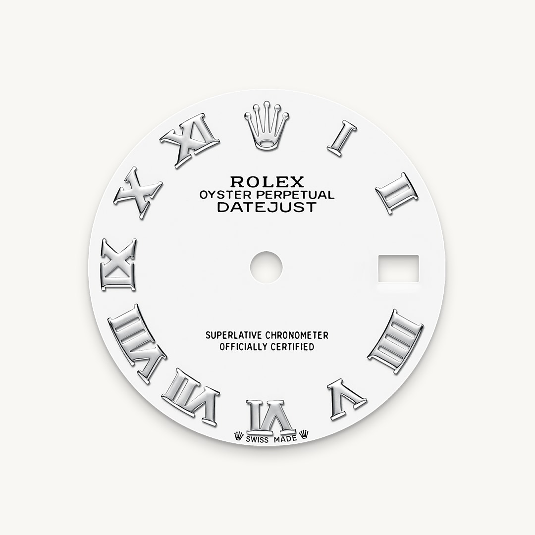 White dial