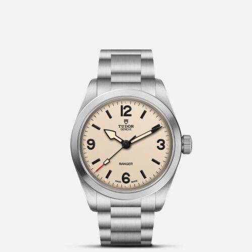 Tudor Ranger M79930-0007 36mm Steel Watch Beige Dial