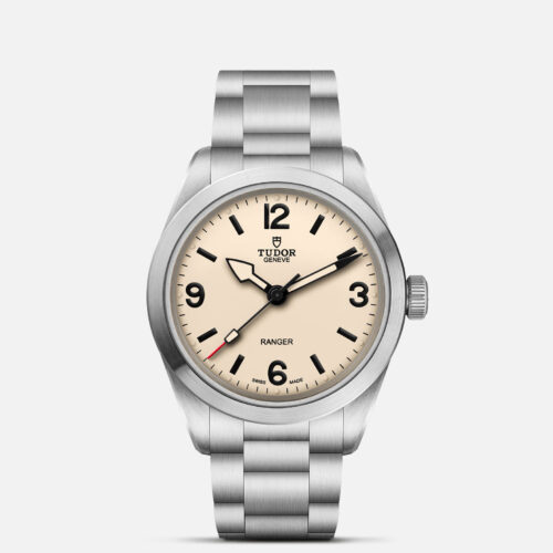 Tudor Ranger M79950-0008 39mm Steel Watch Beige Dial