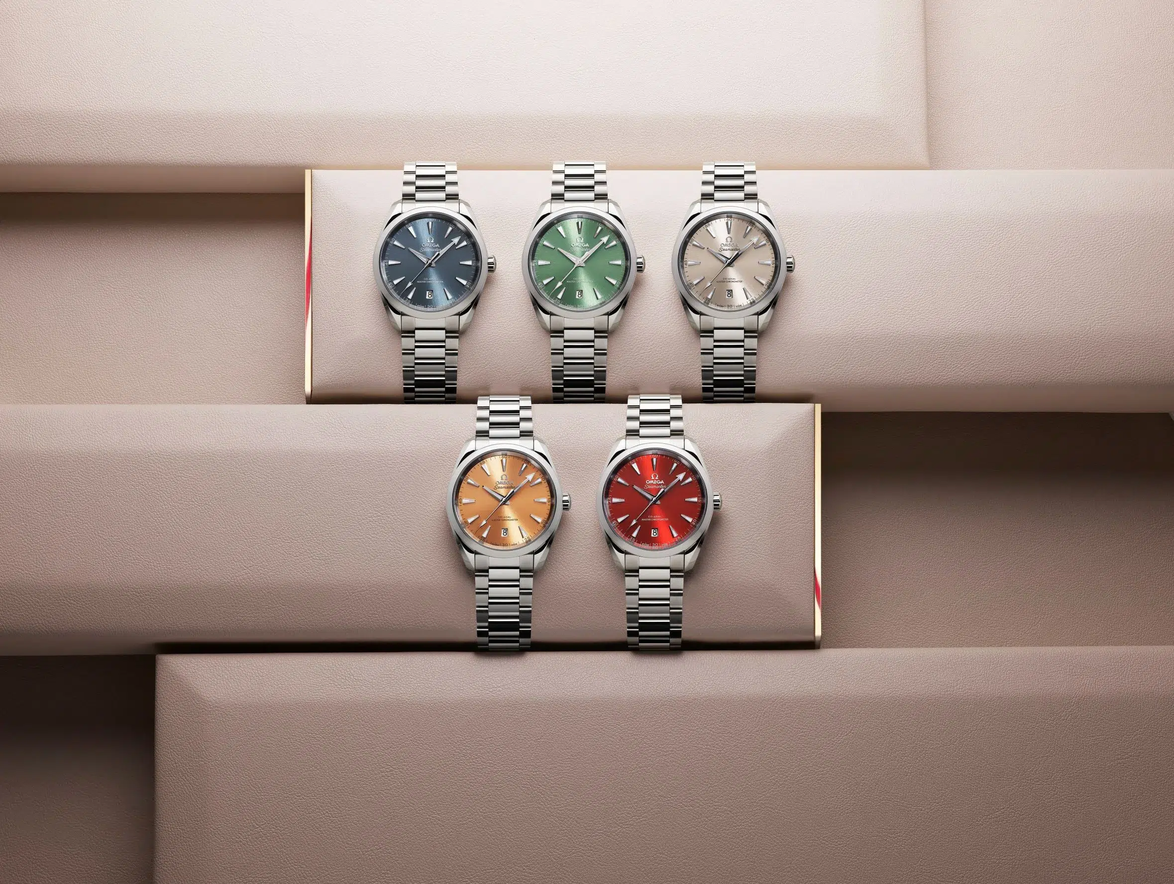 omega aqua terra dial colors 38mm